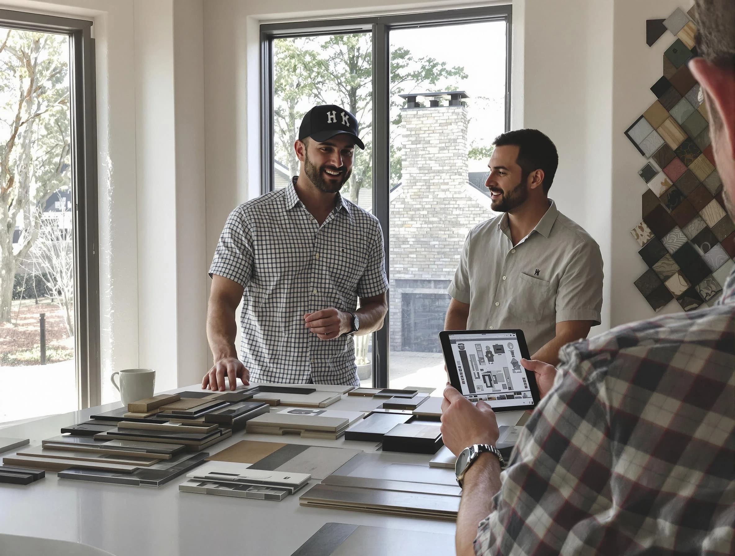 Andover Chimney Sweep remodeling a chimney and fireplace in Andover, MA