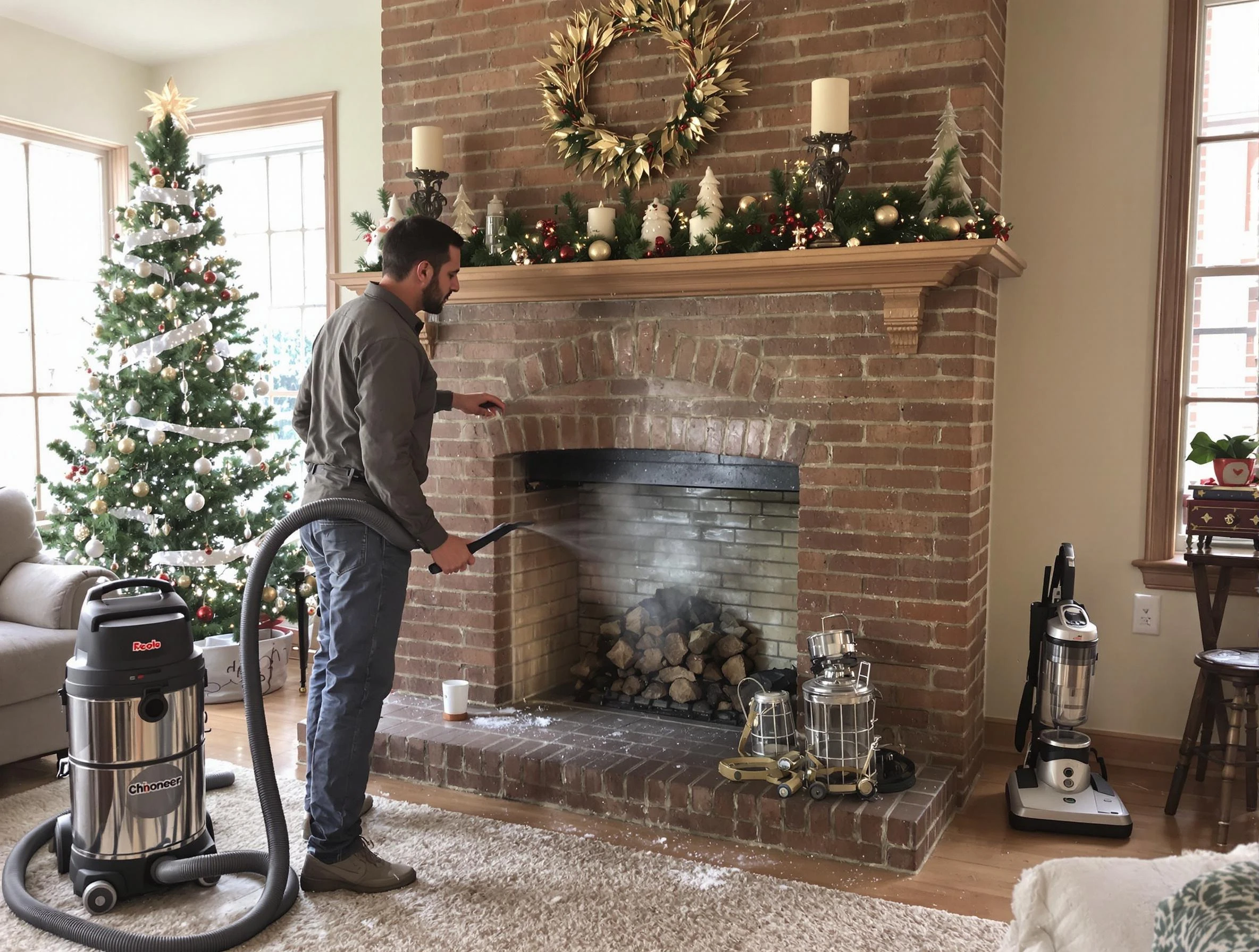Fireplace Cleaning in Andover